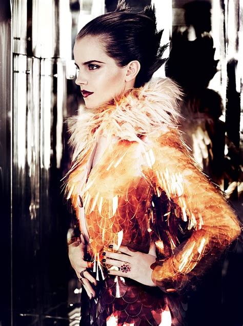 Celebrity Scoops Emma Watson Rocks A Prada Dress On The Cover Of Vogue