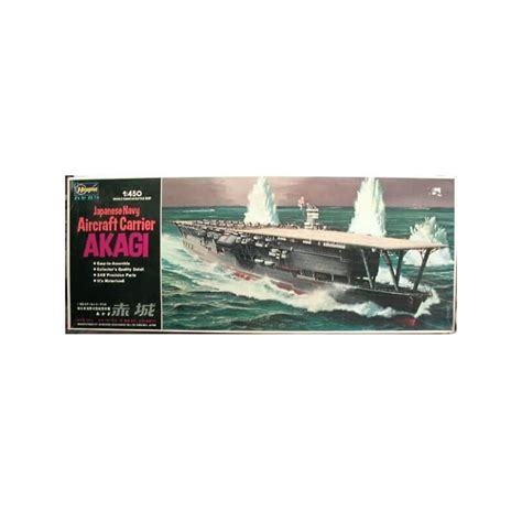 Japanese Navy Aircraft Carrier Akagi Fig Tree Models