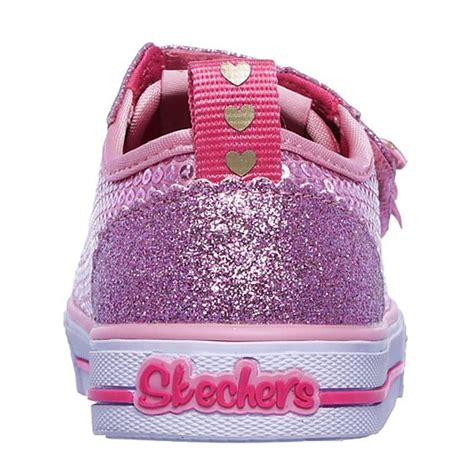 Skechers Twinkle Toes Itsy Bitsy Shoes Infant Girls Canvas Low