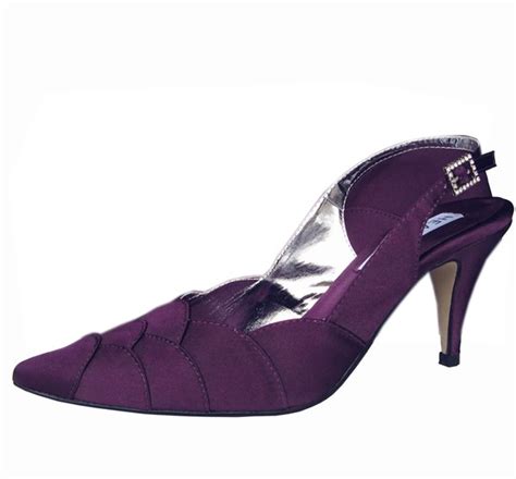 Aubergine Purple Ladies Shoes Sole Divas