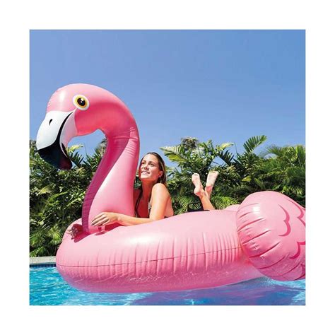 Intex 56288 Mega Flamingo Inflatable Island For Pool And Beach Parties