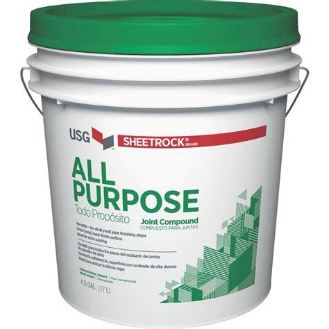 USG 380501-048 Sheetrock Pre-Mixed All-Purpose Drywall Joint Compound ...