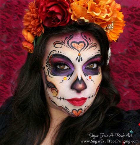 Pin By Robin Jeanette On Face Paint Sugar Skulls Halloween Makeup Diy