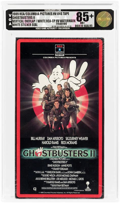 Hakes Ghostbusters Ii Vhs 1989 Vga 85 Nm Vertical Overlapwhite