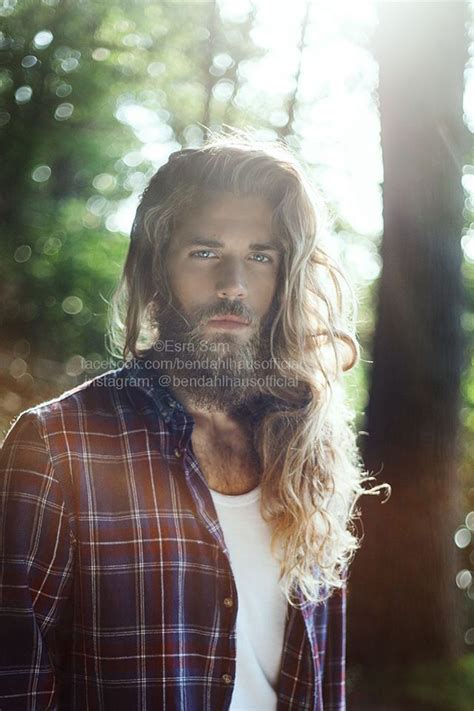long hair styles men hair and beard styles hairy men bearded men ben dahlhaus long hair