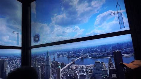 The Elevator Ride Up To One World Observatory Youtube