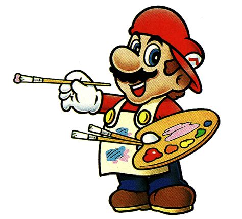 Mario Paint Snes Artwork From Animation Art And Music Mode Images