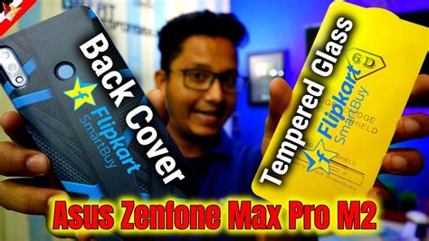 Best Tempered Glass And Back Cover For Asus Zenfone Max Pro M2 Flipkart