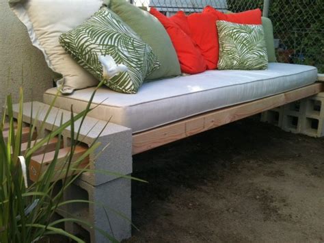 Diy Cinder Block Outdoor Bench The Owner Builder Network