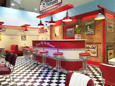 American Diner Style Electronica Munich SpectraM E D Messe
