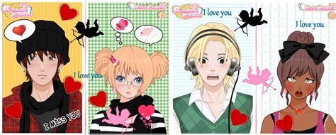 Anime Valentine Couple Creator By Pichichama On Deviantart Valentines
