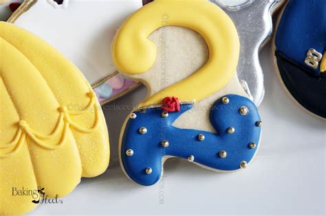 Beauty And The Beast Inspired Cookies Chipped Cup Cookie Etsy