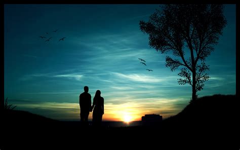 Cute Couple In Sunset Wallpapers 4k Hd Cute Couple In Sunset Backgrounds On Wallpaperbat