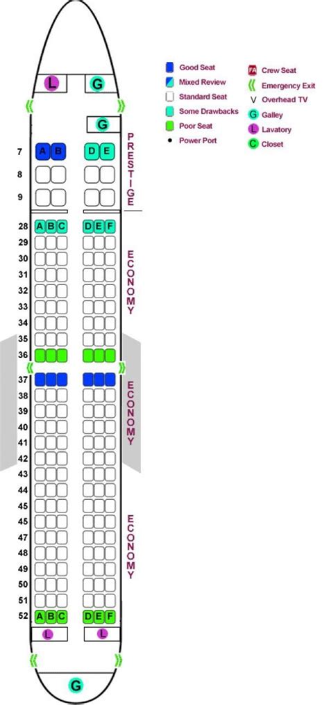 American Airlines Seating Chart For 737 800