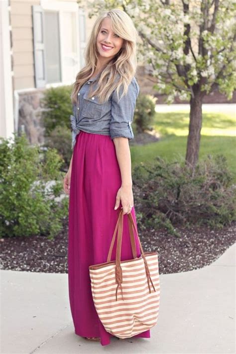 What Type Of Tops To Wear With Long Skirts Buzz16 Fashion Modest
