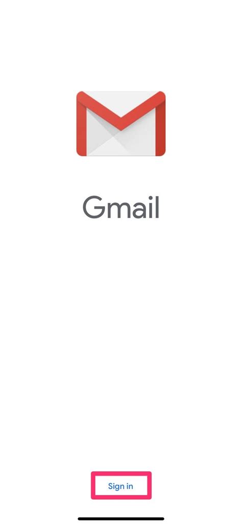 Log In Mail Inbox Gmail Sign Foto Kolekcija