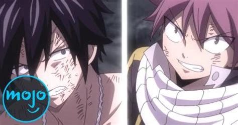 Top 10 Fairy Tail Fights Ft Todd Haberkorn Voice Of Natsu