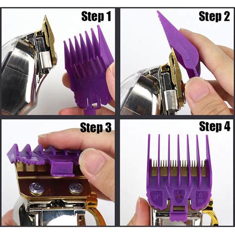 Buy 8 Pack Universal Hair Clipper Cutting Limit Comb Guide Attachment