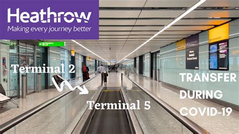 London Heathrow Airport Lhr Terminal 2 To Terminal 5 Transfer During