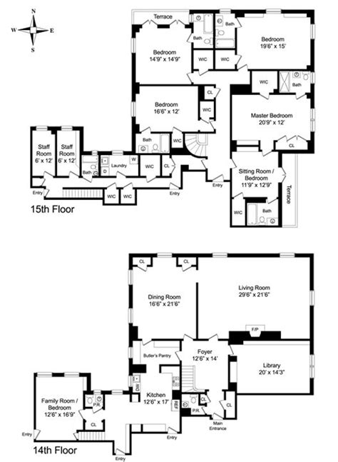 See more ideas about apartment floor plans, floor plans, apartment plans. 770 Park | Apartment floor plans, Town house floor plan ...