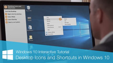 Desktop Icons And Shortcuts In Windows 10 Customguide