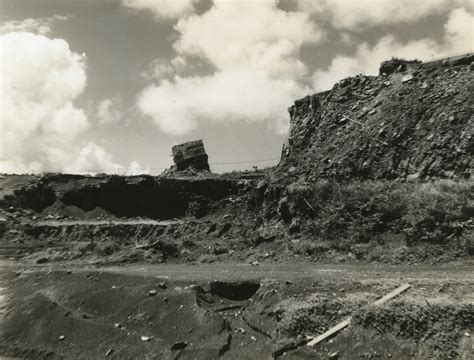 View Of A Possible Japanese Pillbox On The Coast Of Iwo Jima 1945 46