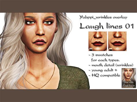 The Sims Resource Yabppiwrinkles Overlaylaugh Lines 01