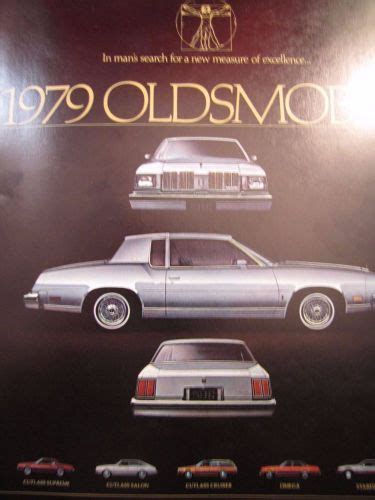 Oldsmobile Sales Brochure Catalog Starfire Omega Cutlass Supreme My