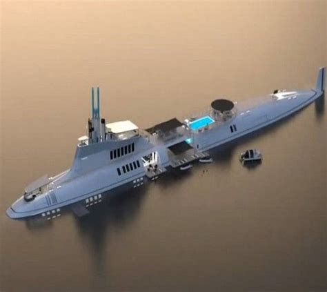 Luxurious Submarine Super Yacht For The Richest Bornrich Super