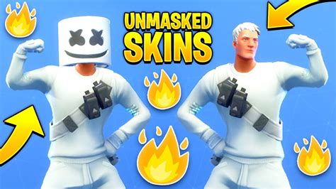 Masked Skins Face Reveal Marshmello Skin Fortnite Battle Royale My