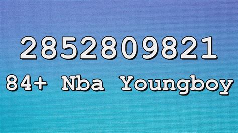 Nba Youngboy Roblox Song Ids Youtube