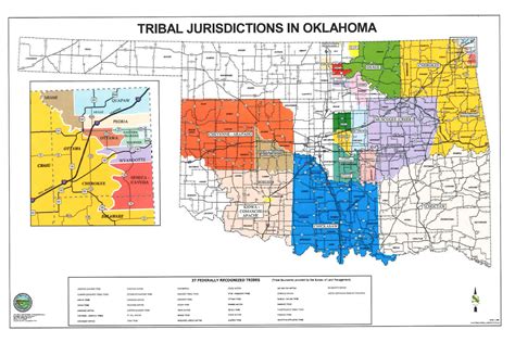 This Is A Great Map Showing The Tribal Jurisdictions In