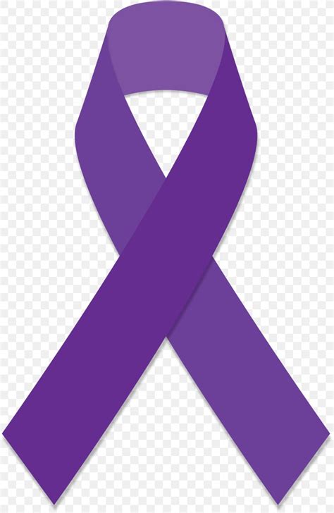 Purple Ribbon Awareness Ribbon Cancer Clip Art Png 1434x2205px