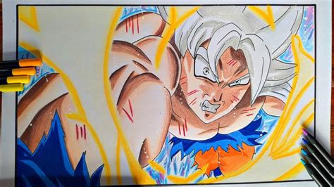 Imagenes De Goku Para Dibujar A Color Ultra Instinto Find Gallery