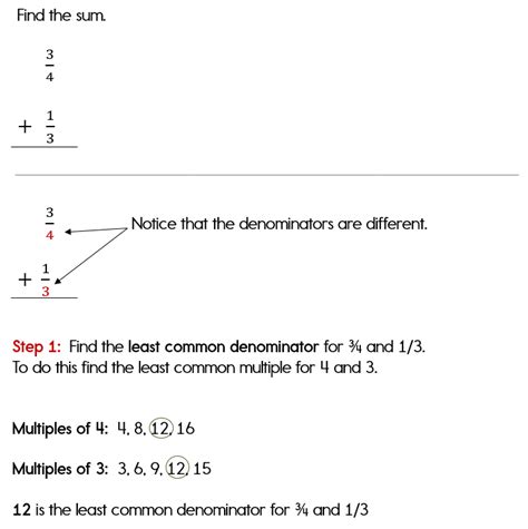Fractions is one of the hardest concepts in math for students to fully understand. Adding Fractions with Unlike Denominators