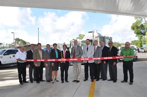 Gas station contact us co. Compressed natural gas fueling facility opens in St. Johns ...