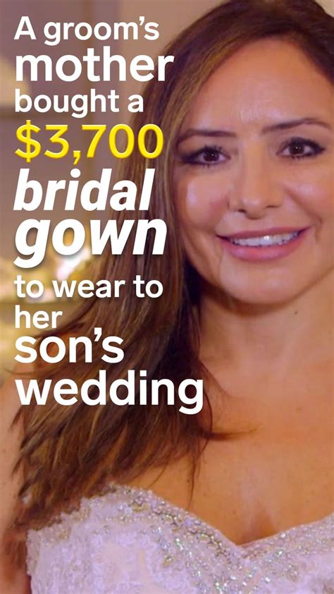 A Groom S Mother Is Being Criticized For Buying A Bridal Gown To