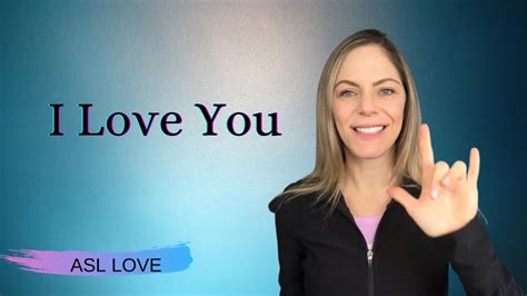 How To Sign I Love You Sign Language Asl Youtube