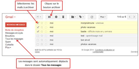 Fonctions Avancées De Gmail Gestion Des Messages Je Me Forme Au