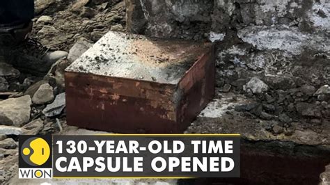 130 Year Old Time Capsule Opened In Us Box Reveals Metal Coins