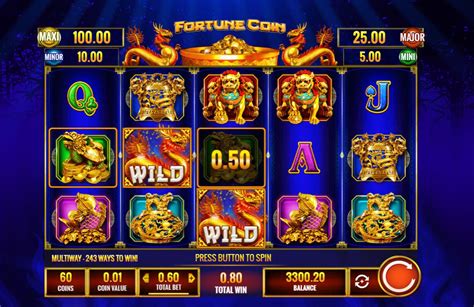 Fortune Coin slot by IGT 243-way with 3 bonuses, full review