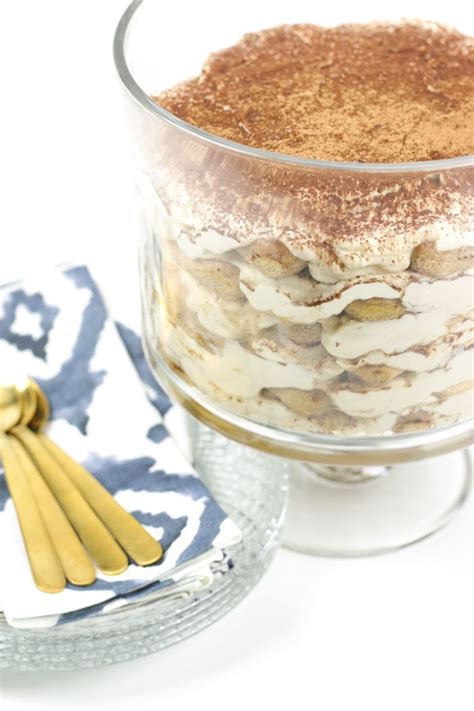 This Sumptuous Tiramisu Trifle Is A Statement At Any Party Lovely Layers Of Italian Cream