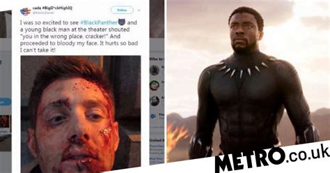 Racists Falsely Claim White People Are Being Attacked At Black Panther