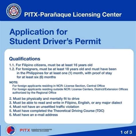 Philippines Student Drivers Permit How To Apply • Yugaauto