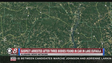 Three Bodies Found In Car In Lake Eufaula Suspect Charged With