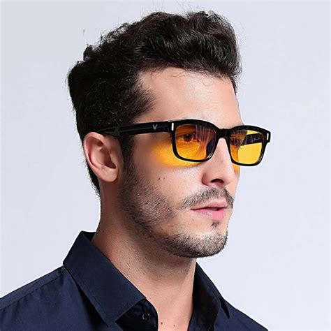 Blue Ray Computer Glasses Men Screen Radiation Eyewear Brand Design Office Gaming Blue Light