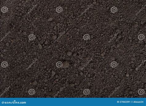 Black Soil Texture Stock Image Image Of Backdrop Botany 27063391