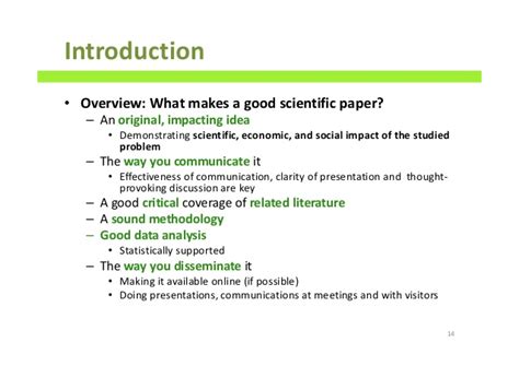How To Write Good Scientific Papers A Comprehensive Guide