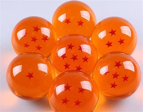 Each set includes 7 yellow dragon balls. 3.5cm all 7 Crystal Balls 7 Dragon Balls Z Action Figure Toys Brinquedos Complete Set New In Box ...