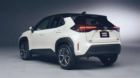 New Toyota Yaris Cross Hybrid Back Picture Rear View Photo And